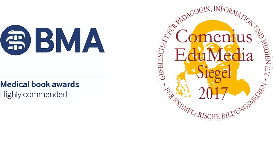 BMA Medical Book Awards Highly Commended and Comenius EduMedia Siegel 2017